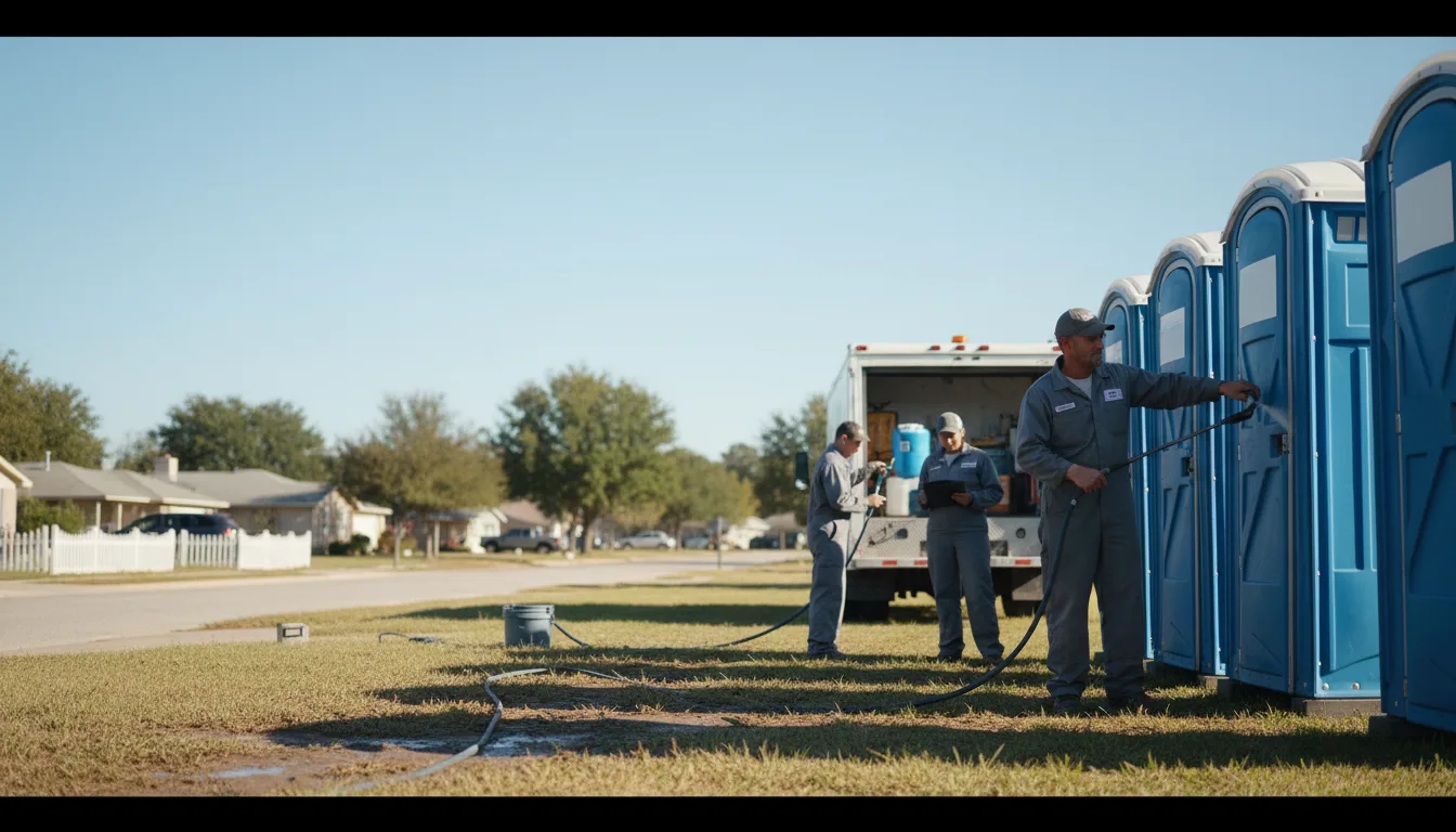 Long-Term Portable Toilet Rental in Buffalo, KS near me